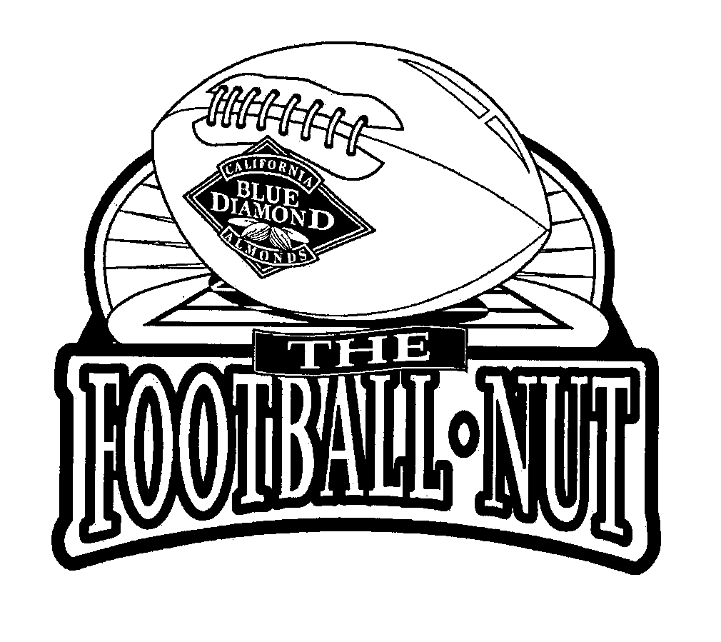  CALIFORNIA BLUE DIAMOND ALMONDS THE FOOTBALL NUT