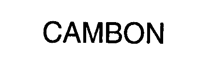 Trademark Logo CAMBON