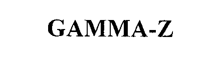 Trademark Logo GAMMA-Z