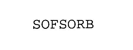 Trademark Logo SOFSORB