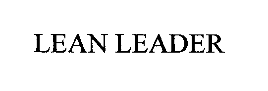 Trademark Logo LEAN LEADER