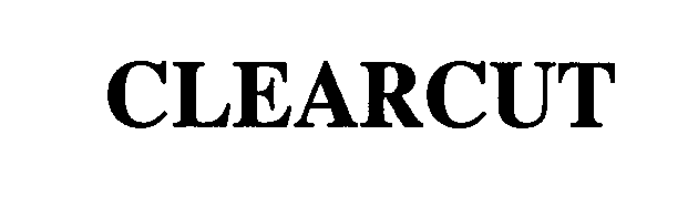 Trademark Logo CLEARCUT