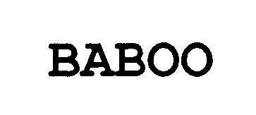 Trademark Logo BABOO
