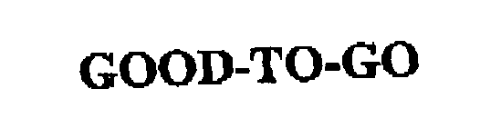 Trademark Logo GOOD-TO-GO