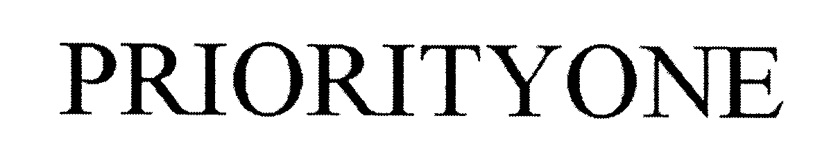 Trademark Logo PRIORITYONE