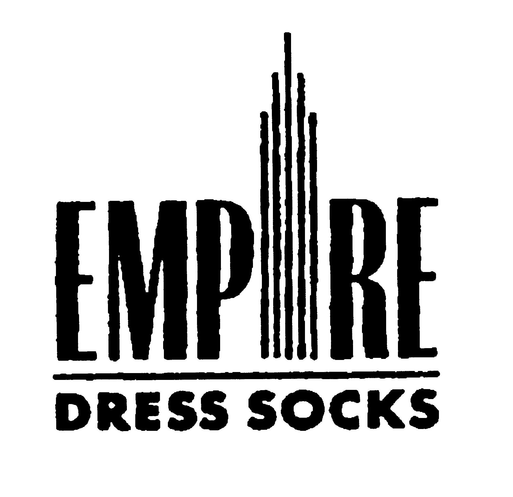 Trademark Logo EMPIRE DRESS SOCKS