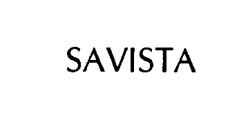 Trademark Logo SAVISTA