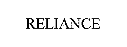 Trademark Logo RELIANCE