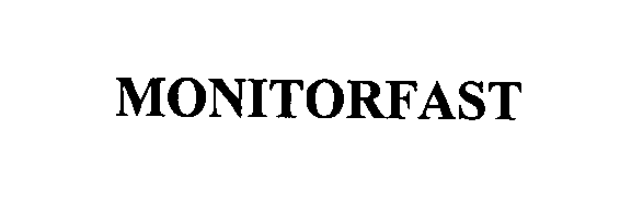 Trademark Logo MONITORFAST