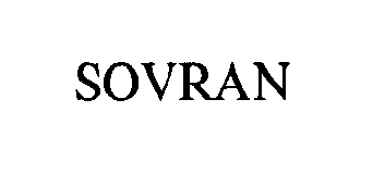 Trademark Logo SOVRAN