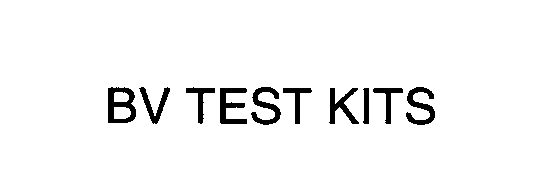 Trademark Logo BV TEST KITS