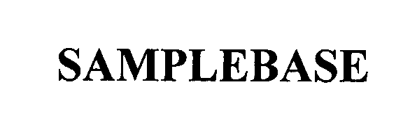 Trademark Logo SAMPLEBASE