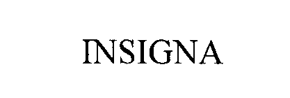 Trademark Logo INSIGNA