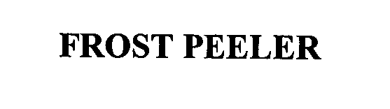 Trademark Logo FROST PEELER