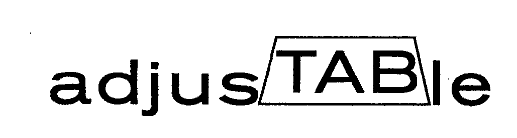 Trademark Logo ADJUSTABLE