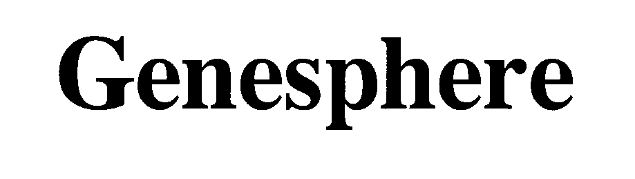 Trademark Logo GENESPHERE