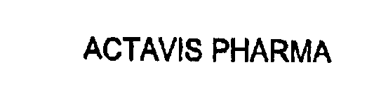 Trademark Logo ACTAVIS PHARMA