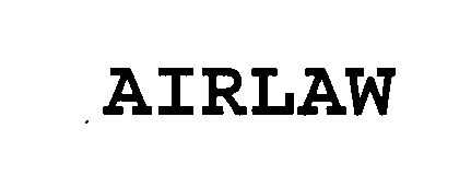 Trademark Logo AIRLAW