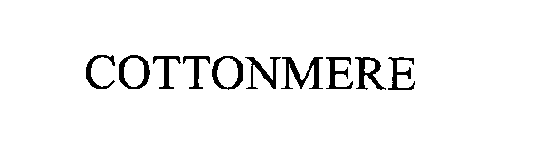 Trademark Logo COTTONMERE