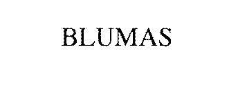 Trademark Logo BLUMAS