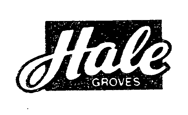 Trademark Logo HALE GROVES