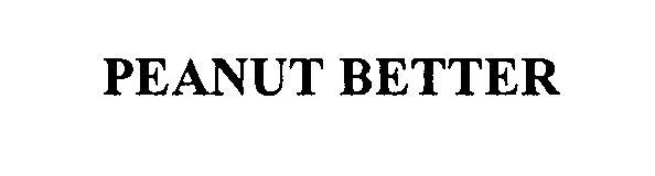  PEANUT BETTER