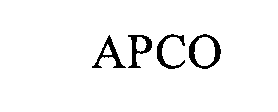 Trademark Logo APCO