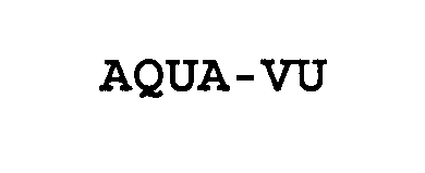 Trademark Logo AQUA-VU
