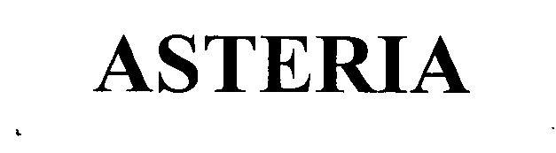 Trademark Logo ASTERIA