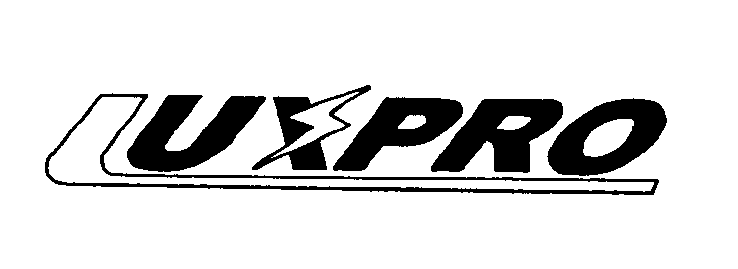 Trademark Logo LUXPRO