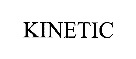 Trademark Logo KINETIC