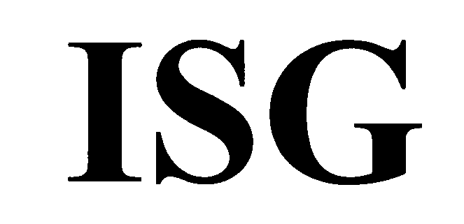 Trademark Logo ISG