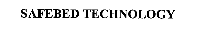 Trademark Logo SAFEBED TECHNOLOGY