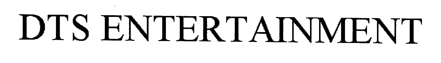 Trademark Logo DTS ENTERTAINMENT