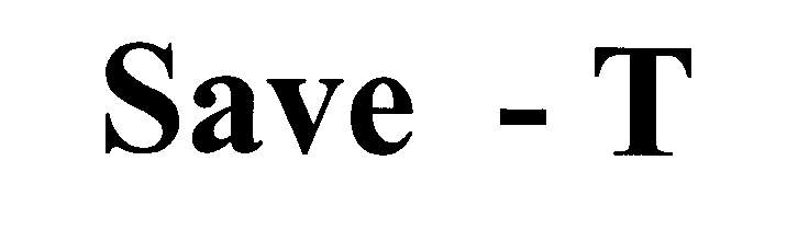 Trademark Logo SAVE-T