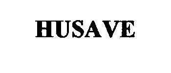 Trademark Logo HUSAVE