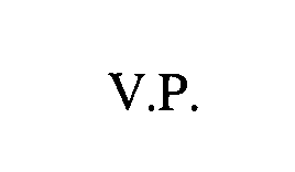 Trademark Logo V.P.
