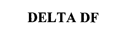 Trademark Logo DELTA DF