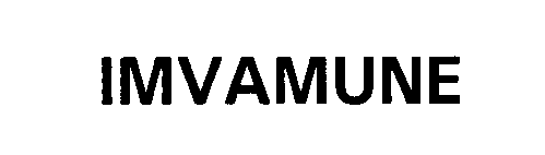 Trademark Logo IMVAMUNE