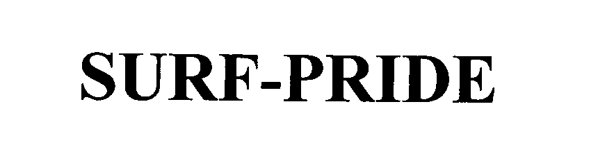 Trademark Logo SURF-PRIDE