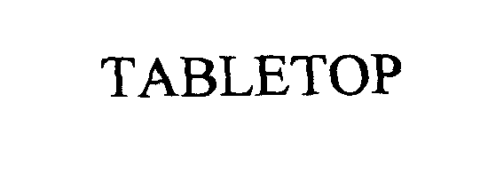 Trademark Logo TABLETOP