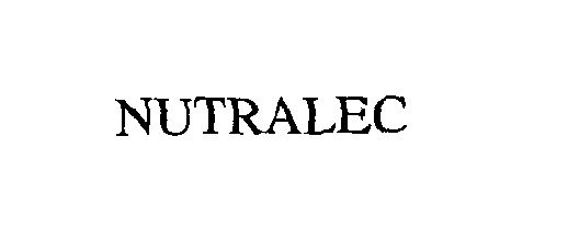 Trademark Logo NUTRALEC