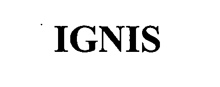 Trademark Logo IGNIS
