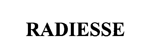Trademark Logo RADIESSE
