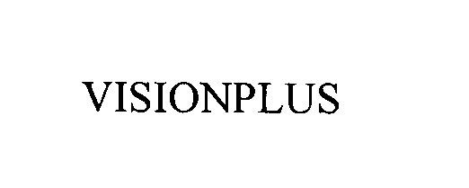 Trademark Logo VISIONPLUS