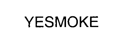 Trademark Logo YESMOKE