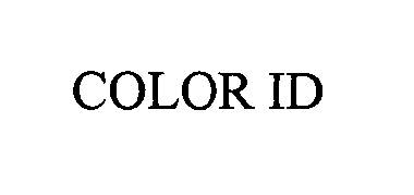  COLOR ID