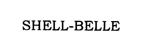 Trademark Logo SHELL-BELLE
