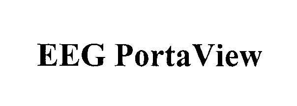  EEG PORTAVIEW