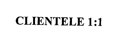 Trademark Logo CLIENTELE 1:1